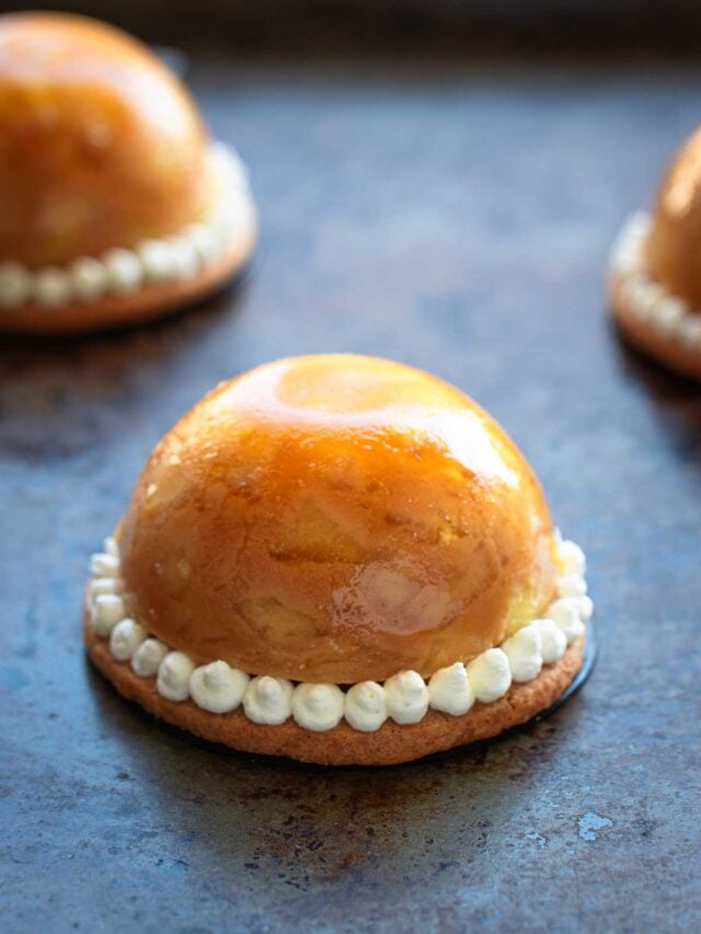 Domed apple tartlets Wheel of Baking