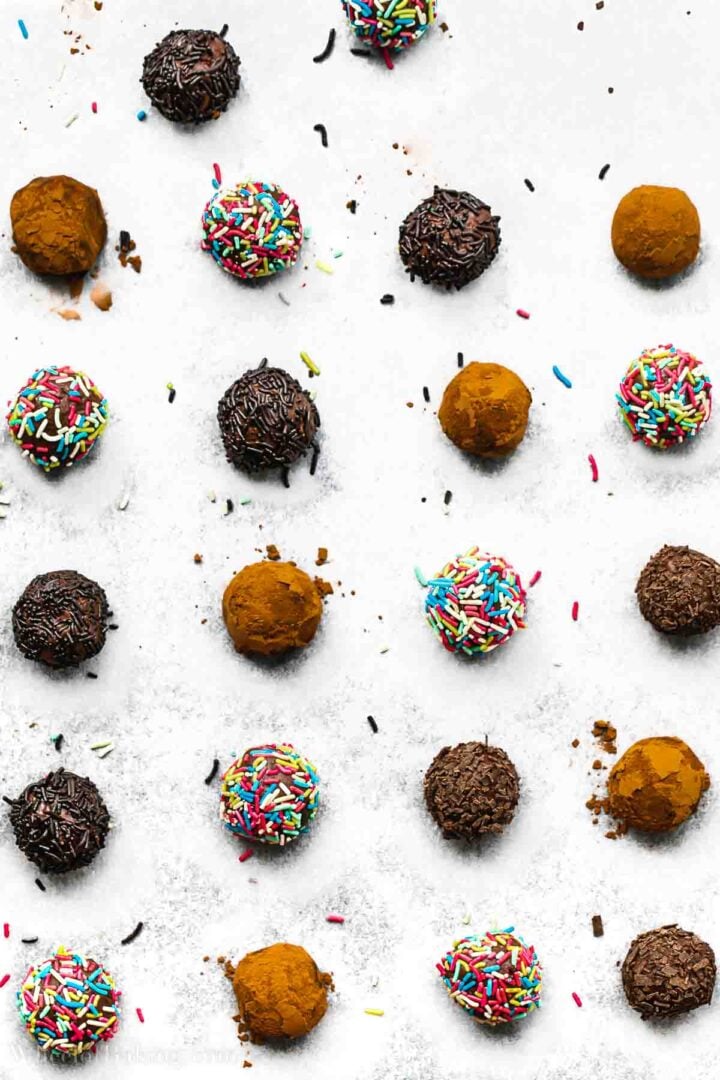 Easy Chocolate Truffles with Condensed Milk Wheel of Baking