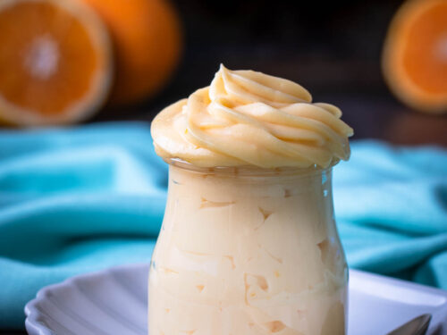Orange Pastry Cream - Wheel of Baking