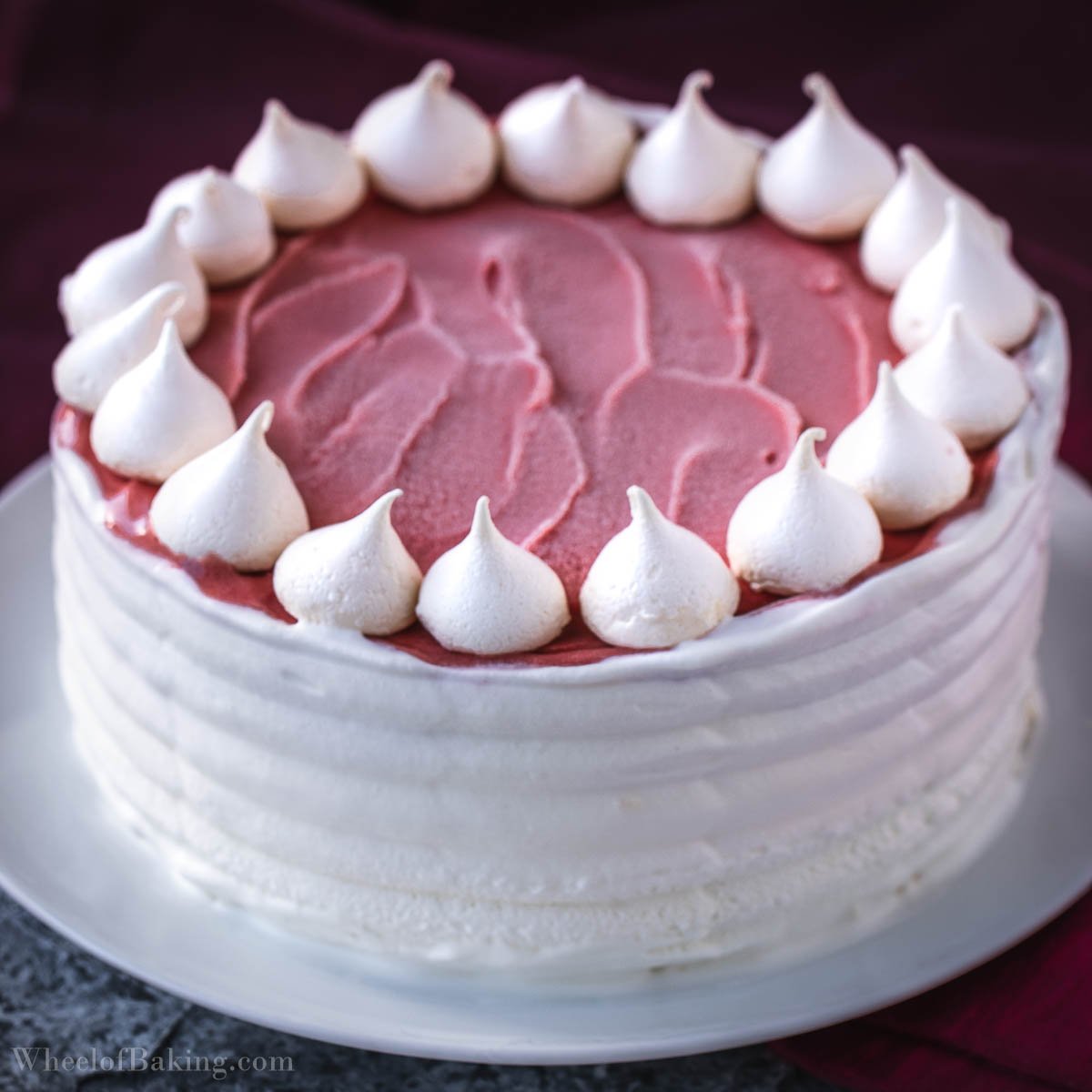 Vacherin Dessert (Meringue Ice Cream Cake) Wheel of Baking